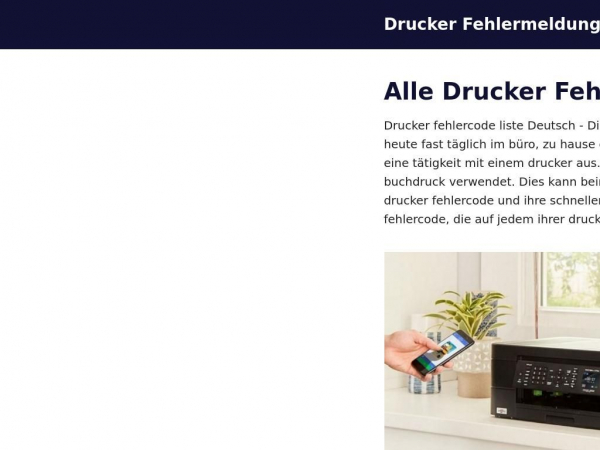 drucker-fehlercode.com