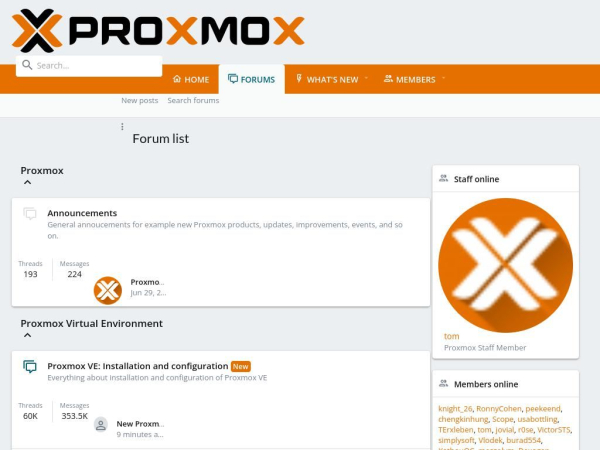 forum.proxmox.com